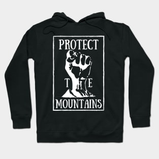 Protect the mountains Framed Hoodie